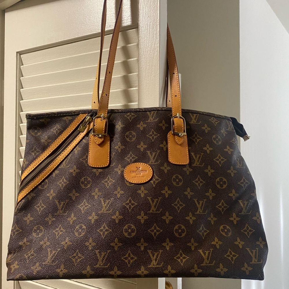 Louis Vuitton Brown Monogram Tote Bag